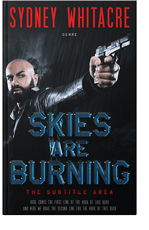 Pre Made Book Cover Brandy Rose