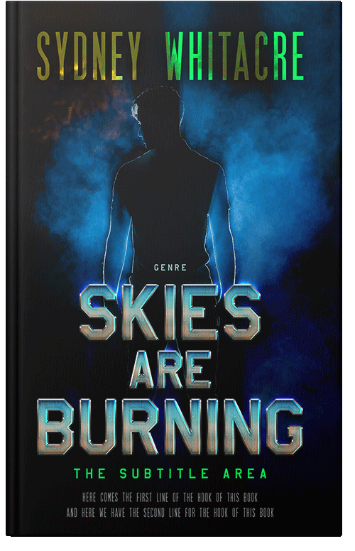 Front view of Premade Mystery & Thriller & Suspense Book Cover - Firefly