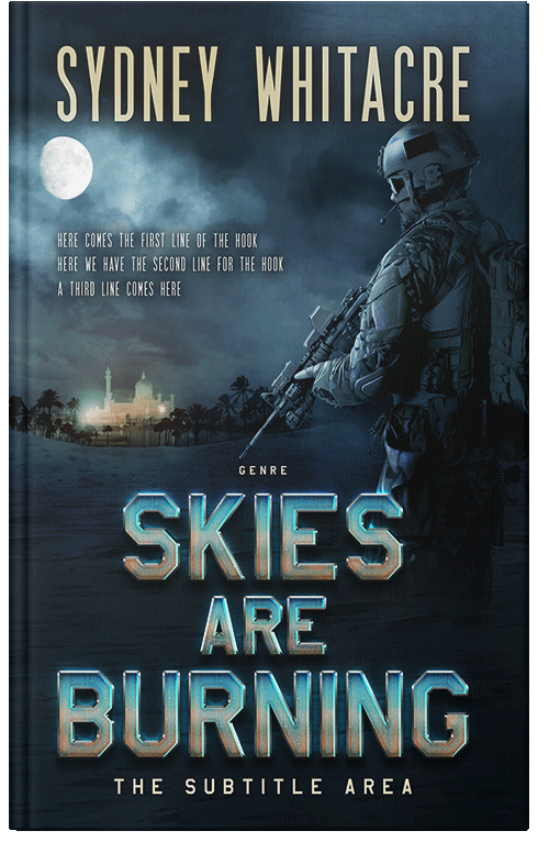 Front view of Premade Mystery & Thriller & Suspense Book Cover - Gable Green