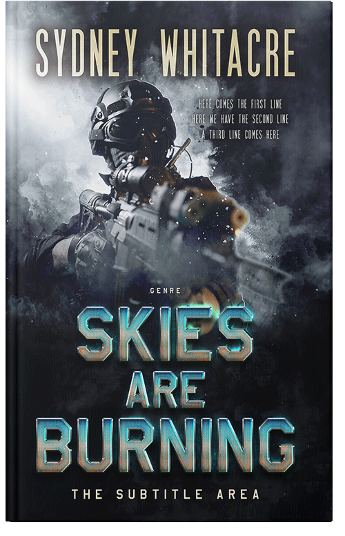 Front view of Premade Mystery & Thriller & Suspense Book Cover - Pumice