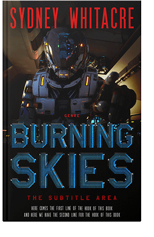 Pre Made Book Cover Old Rose