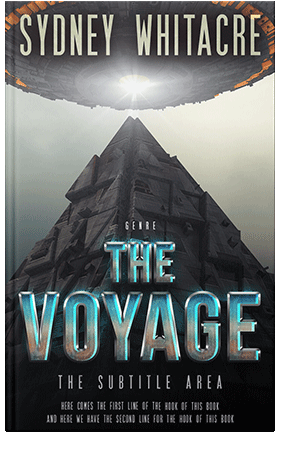 Pre Made Book Cover Foggy Gray