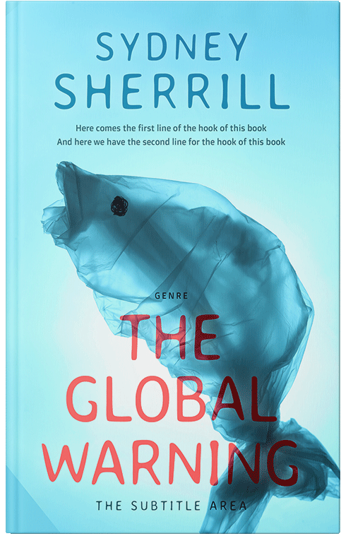 Front view of Premade Science & Nature Book Cover - Charlotte