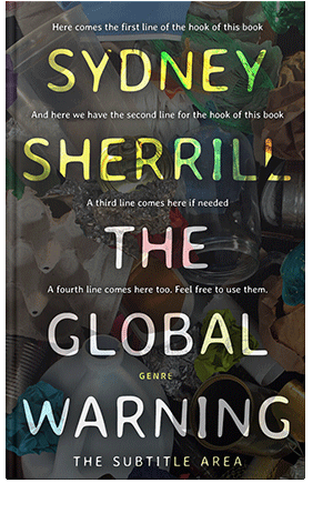 Pre Made Book Cover Tuatara