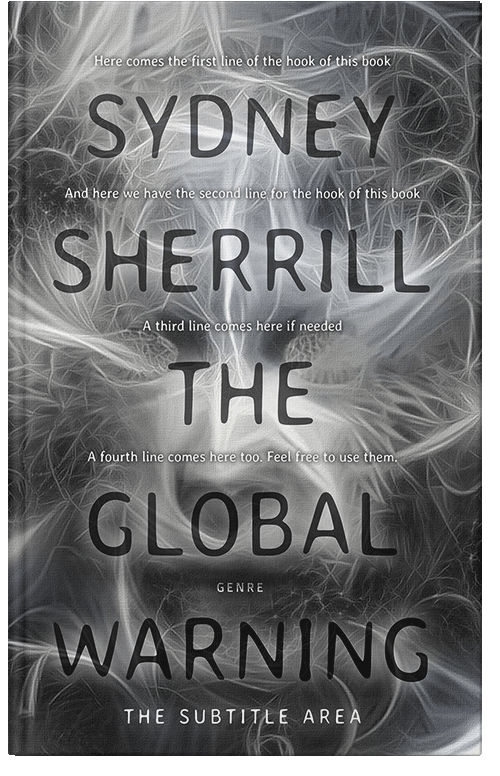 Front view of Premade Horror Book Cover - Abbey