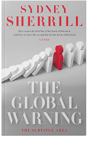 Pre Made Book Cover Silver