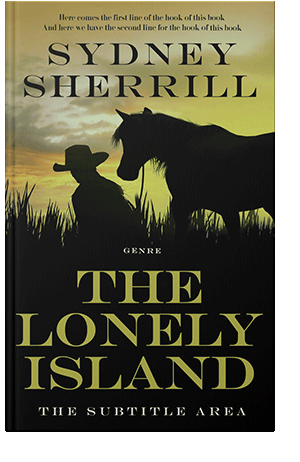 Pre Made Book Cover Olive Green