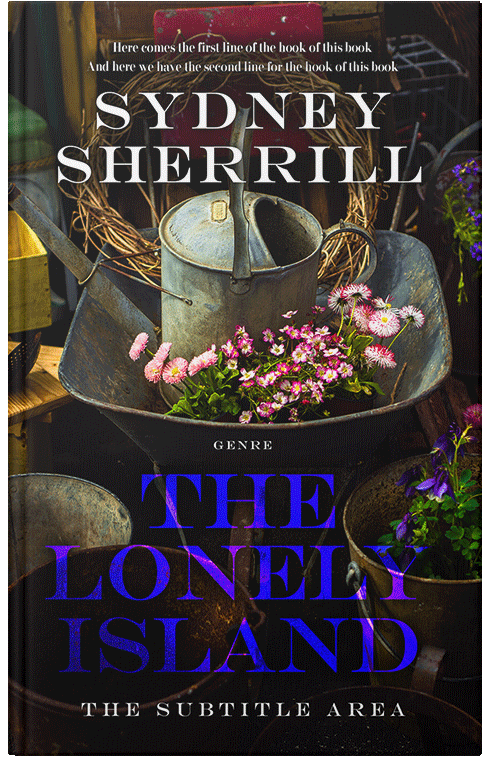 Front view of Premade Literary Fiction Book Cover - Gondola