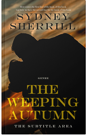 Premade Book Cover Copper