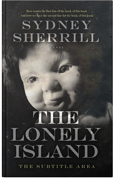 Front view of Premade Horror Book Cover - Tide