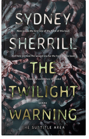 Premade Book Cover Shark