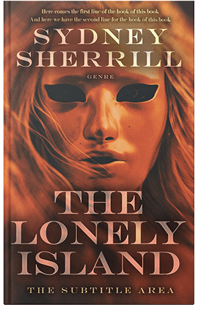 Pre Made Book Cover Nutmeg