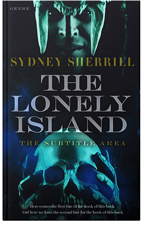 Pre Made Book Cover Black Pearl