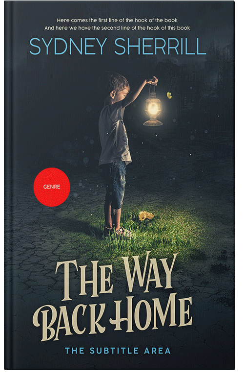 Front view of Premade Mystery & Thriller & Suspense Book Cover - Mirage