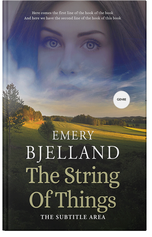 Front view of Premade Romance Book Cover - Tuna