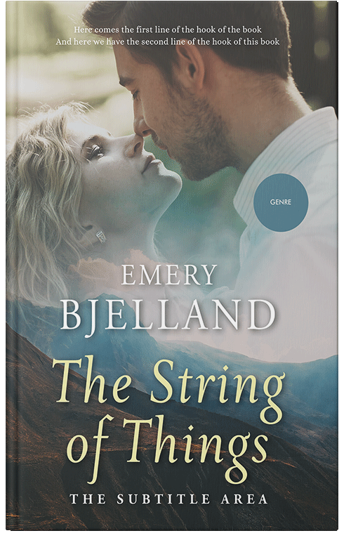 Front view of Premade Romance Book Cover - Nandor