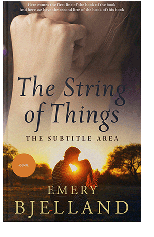 Pre Made Book Cover Calico