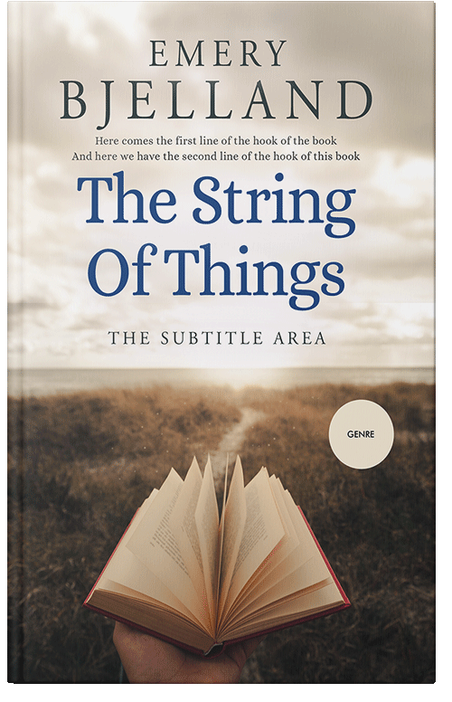 Front view of Premade Religion & Spirituality Book Cover - Thunder