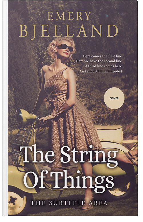 Front view of Premade Teen & Young Adult Book Cover - Matterhorn