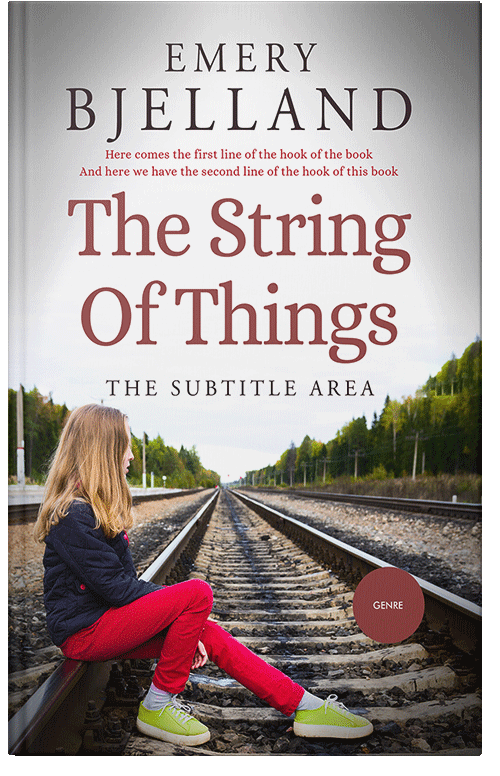 Front view of Premade Teen & Young Adult Book Cover - Swiss Coffee