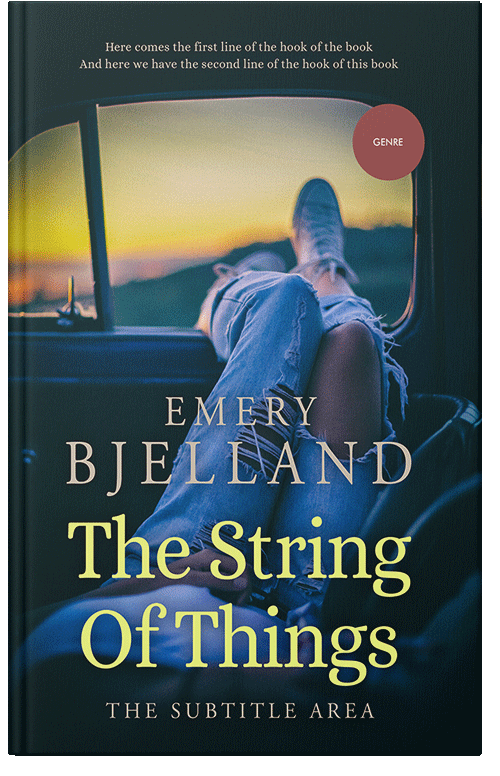 Front view of Premade Romance Book Cover - Sorrell Brown