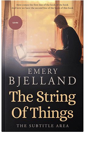 Pre Made Book Cover Thunder