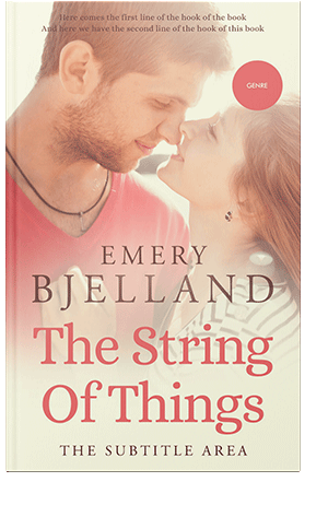 Pre Made Book Cover Albescent White