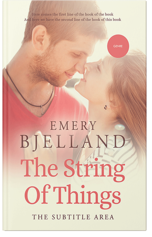 Front view of Premade Romance Book Cover - Albescent White