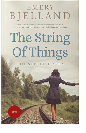 Pre Made Book Cover Satin Linen