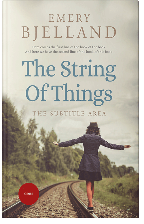 Front view of Premade Travel Book Cover - Satin Linen