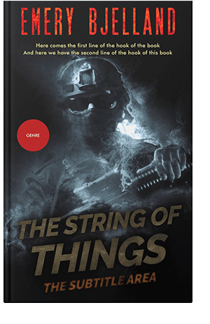 Pre Made Book Cover Shark