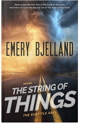 Pre Made Book Cover Calico