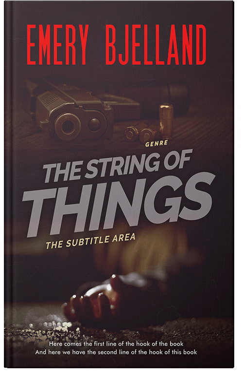 Front view of Premade Mystery & Thriller & Suspense Book Cover - Gondola