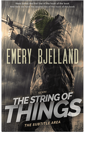 Pre Made Book Cover Dune