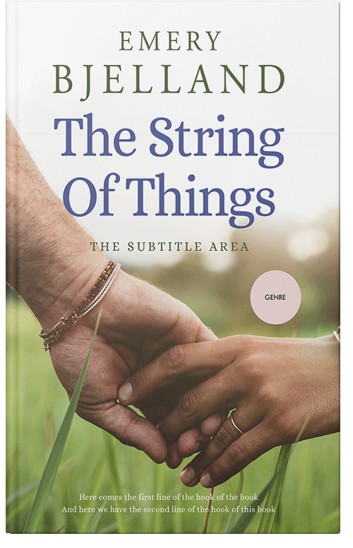 Front view of Premade Romance Book Cover - Clay Creek