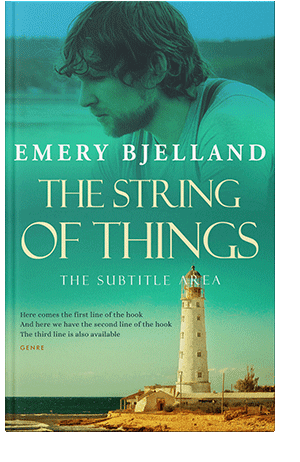 Pre Made Book Cover Mountain Meadow