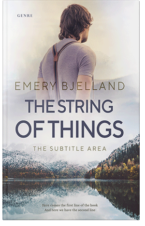Premade Book Cover Swiss Coffee