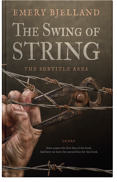 Front view of Premade Mystery & Thriller & Suspense Book Cover - Bistre