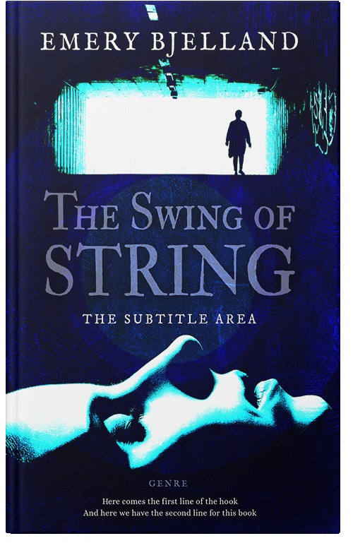 Front view of Premade Mystery & Thriller & Suspense Book Cover - Black Rock