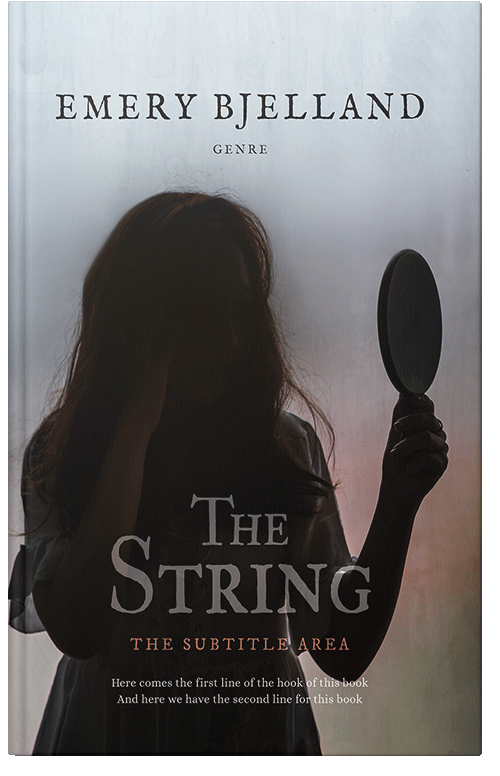 Front view of Premade Horror Book Cover - Geyser