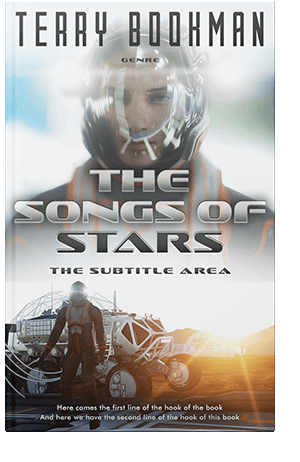 Pre Made Book Cover Celeste