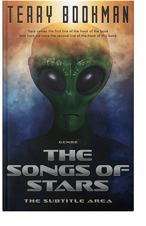 Pre Made Book Cover Antique Brass