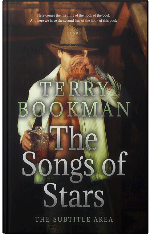 Front view of Premade Erotica Book Cover - Indian Khaki