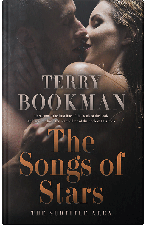 Front view of Premade Erotica Book Cover - Cod Gray