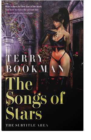 Pre Made Book Cover Brandy Rose