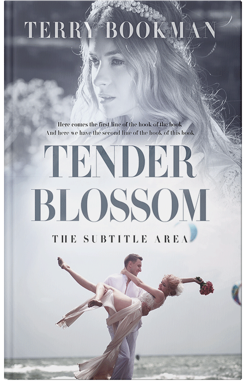 Front view of Premade Romance Book Cover - Mischka