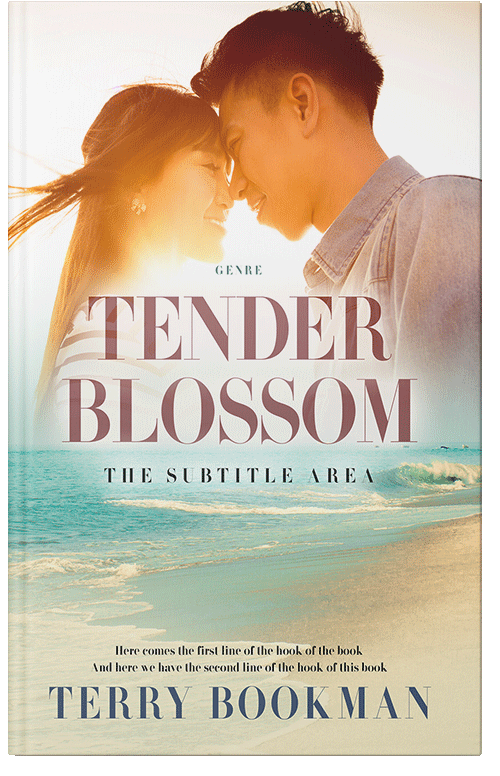 Front view of Premade Romance Book Cover - Moon Mist