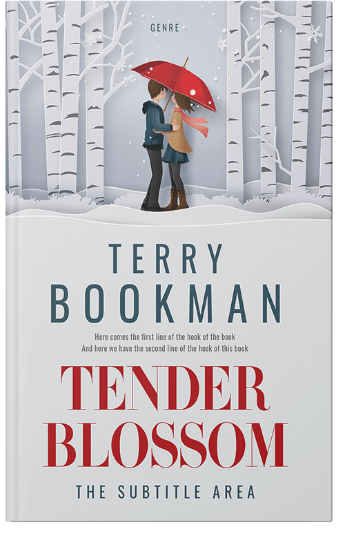 Front view of Premade Romance Book Cover - Iron