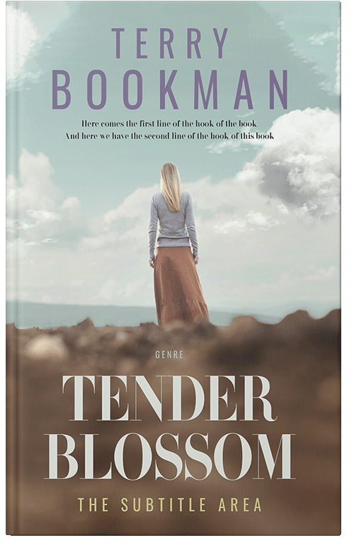 Front view of Premade Romance Book Cover - Pumice