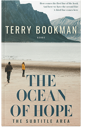 Pre Made Book Cover Satin Linen